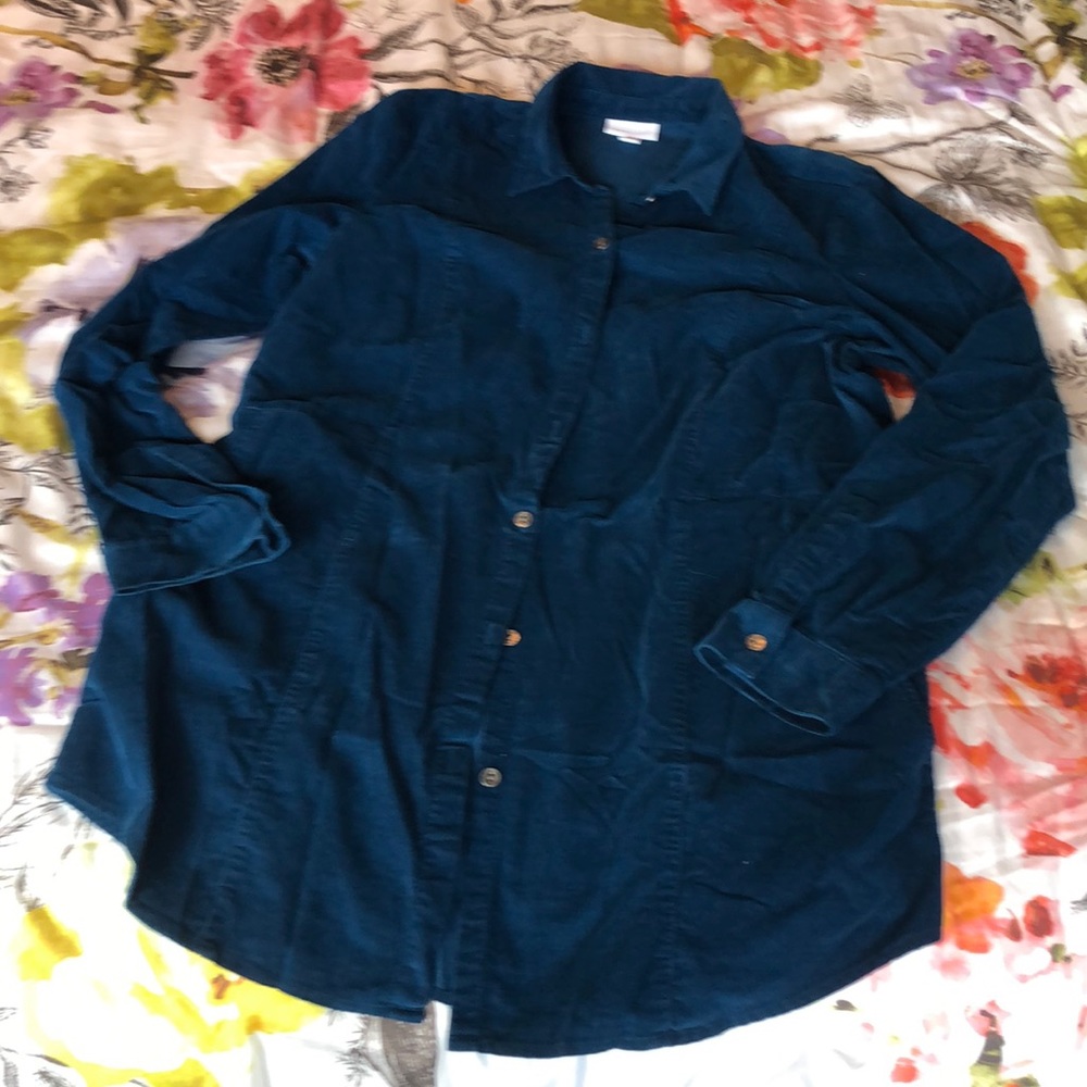 J. Jill TALL Corduroy shirt/jacket